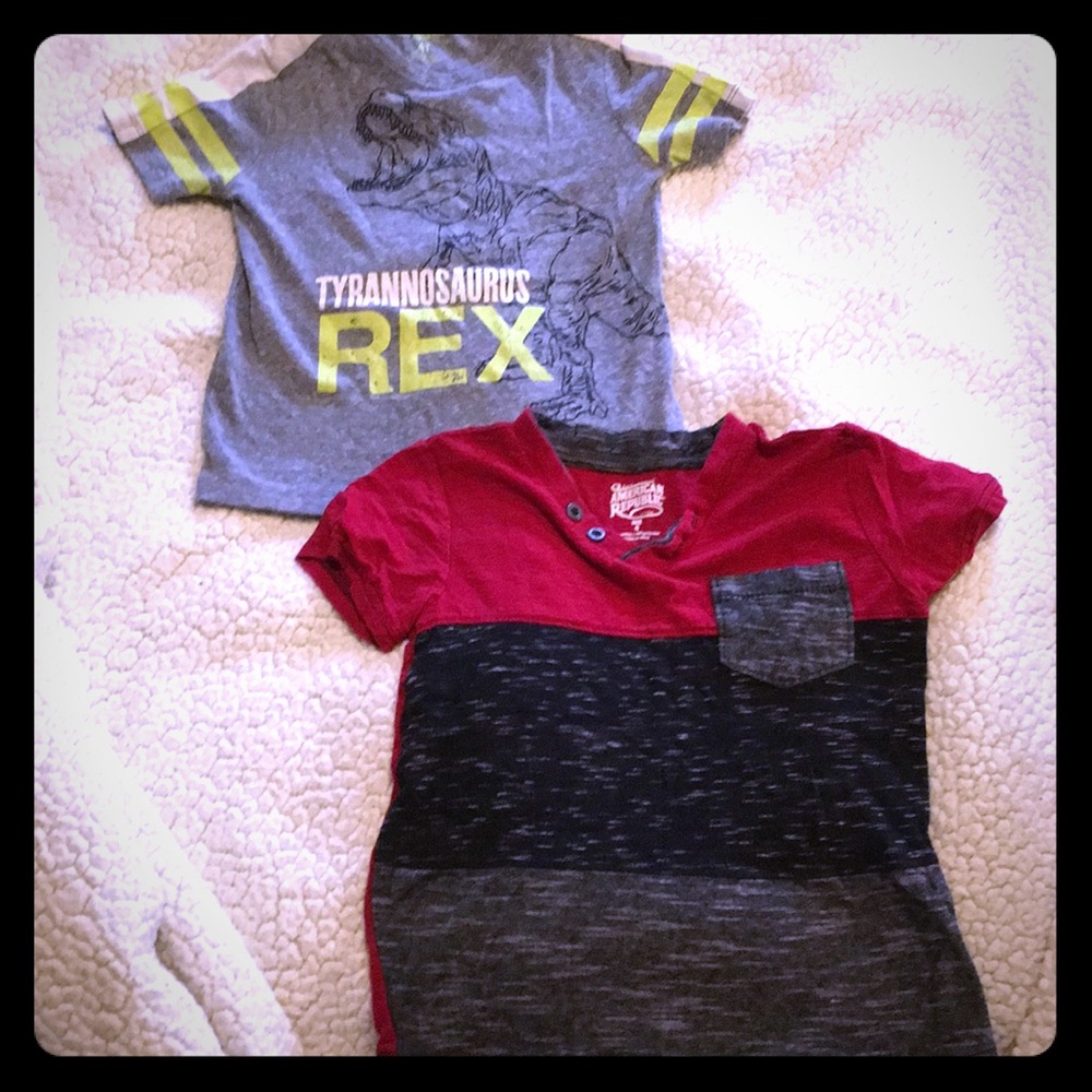 Two toddler T-shirts bundle